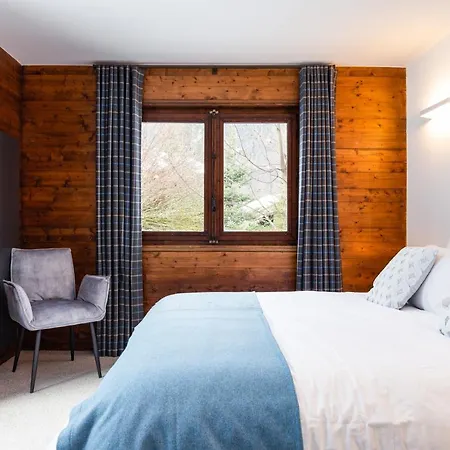 Les Praz - 280sqm - Sauna Cinema Fitness - 5 Bedrooms In Heart Of Les Praz - By Cozee Alpesi faház *