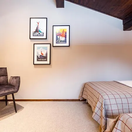 Les Praz - 280sqm - Sauna Cinema Fitness - 5 Bedrooms In Heart Of Les Praz - By Cozee Alpesi faház Chamonix