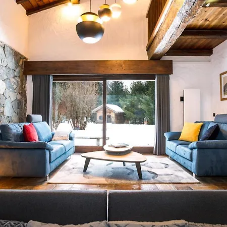 Les Praz - 280sqm - Sauna Cinema Fitness - 5 Bedrooms In Heart Of Les Praz - By Cozee Chalet
