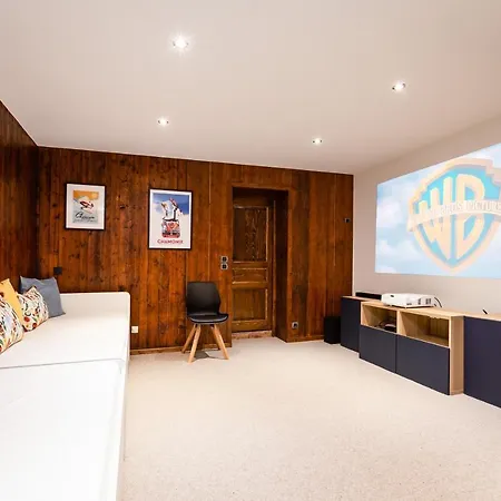 Les Praz - 280sqm - Sauna Cinema Fitness - 5 Bedrooms In Heart Of Les Praz - By Cozee Chalet *