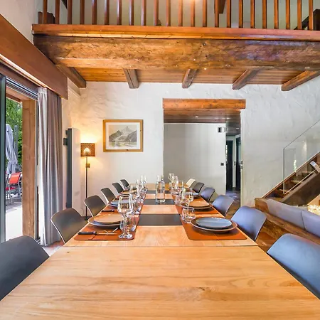 Les Praz - 280sqm - Sauna Cinema Fitness - 5 Bedrooms In Heart Of Les Praz - By Cozee Alpesi faház Chamonix