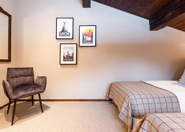 Les Praz - 280sqm - Sauna Cinema Fitness - 5 Bedrooms In Heart Of Les Praz - By Cozee Chalet Chamonix