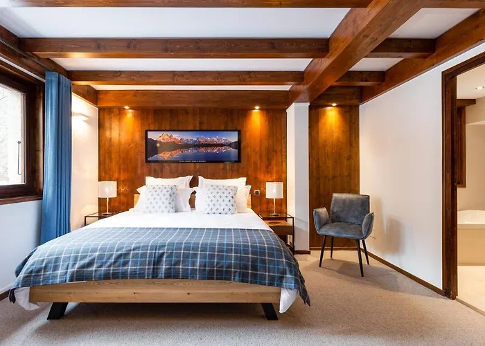 Les Praz - 280sqm - Sauna Cinema Fitness - 5 Bedrooms In Heart Of Les Praz - By Cozee Chamonix