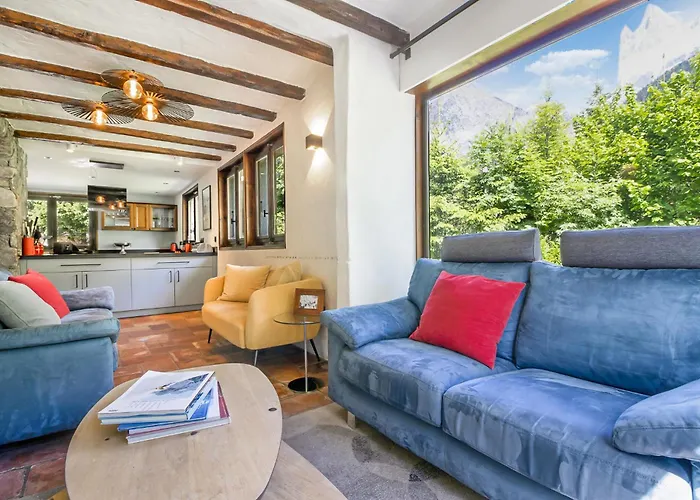 Les Praz - 280sqm - Sauna Cinema Fitness - 5 Bedrooms In Heart Of Les Praz - By Cozee Шамони